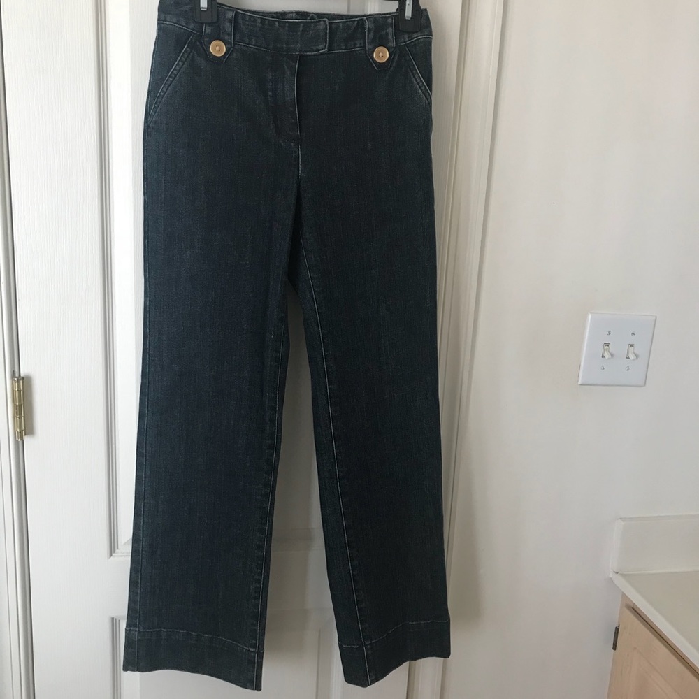 NWT Talbots Jeans Boot Leg Size 2 Indigo Denim